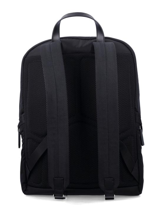 26FW 프라다 삼각로고 리나일론 앤 사피아노 레더 백팩 2VZ1042DMG F0002 Nero - PRADA