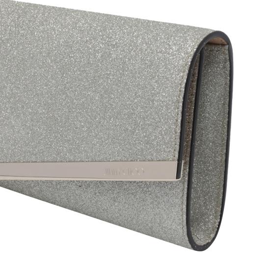 26FW 지미추 클러치/파우치 EMMIE DGZPLATINUM ICE Silver - JIMMY CHOO