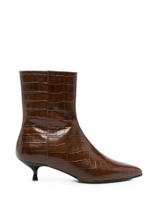 26FW 어거스타 부츠 PAULA CROCO CHOCOLATE