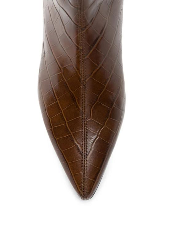 26FW 어거스타 부츠 PAULA CROCO CHOCOLATE - AUGUSTA