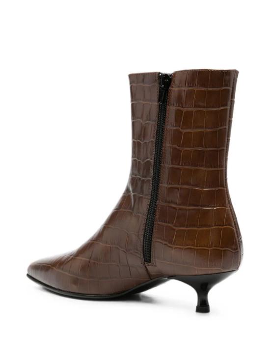 26FW 어거스타 부츠 PAULA CROCO CHOCOLATE - AUGUSTA