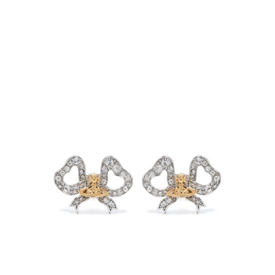 26FW 비비안웨스트우드 리고베르타 리본 귀걸이 6201037J 02P580 P580 SILVER GOLD