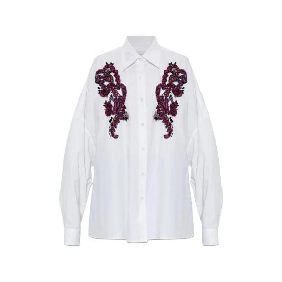 26FW 드리스 반 노튼 블라우스 4433 130714 001 WHITE