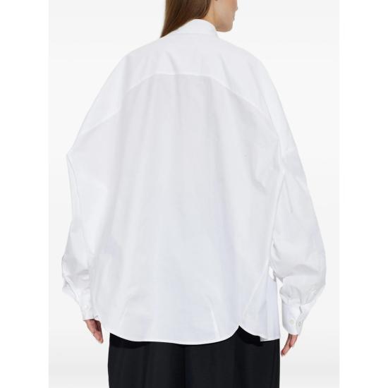26FW 드리스 반 노튼 블라우스 4433 130714 001 WHITE - DRIES VAN NOTEN