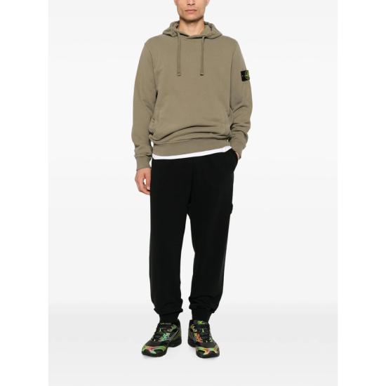 26FW 스톤 아일랜드 후드 티셔츠 156100048 S0A20 V005G GREEN - STONE ISLAND