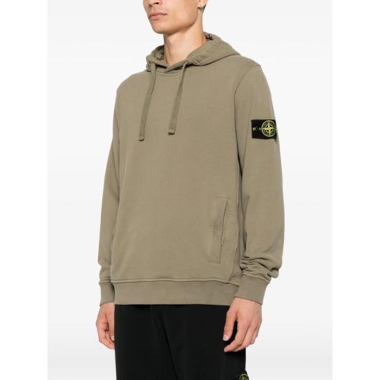 26FW 스톤 아일랜드 후드 티셔츠 156100048 S0A20 V005G GREEN - STONE ISLAND