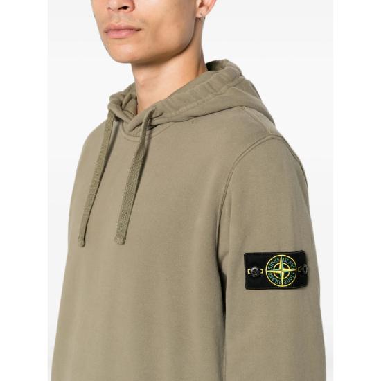 26FW 스톤 아일랜드 후드 티셔츠 156100048 S0A20 V005G GREEN - STONE ISLAND
