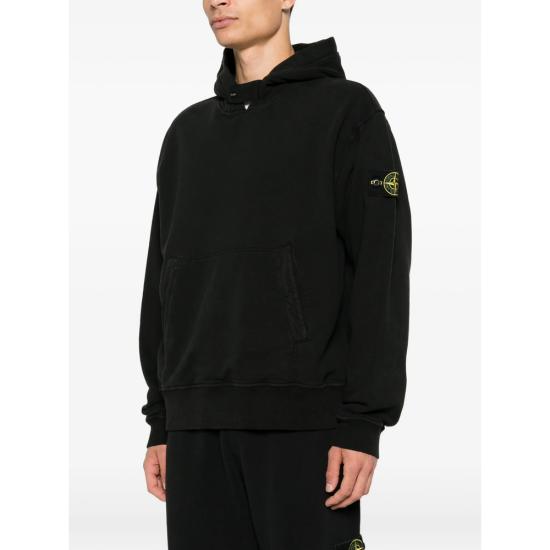 26FW 스톤 아일랜드 후드 티셔츠 156100023 S0A20 V0029 BLACK - STONE ISLAND