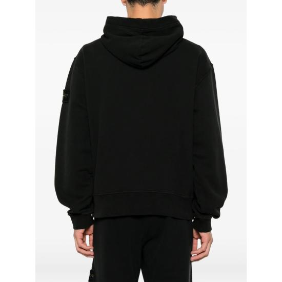 26FW 스톤 아일랜드 후드 티셔츠 156100023 S0A20 V0029 BLACK - STONE ISLAND