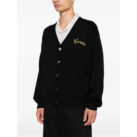 26FW 겐조 가디건 FG65CA8213FN 99J BLACK - KENZO