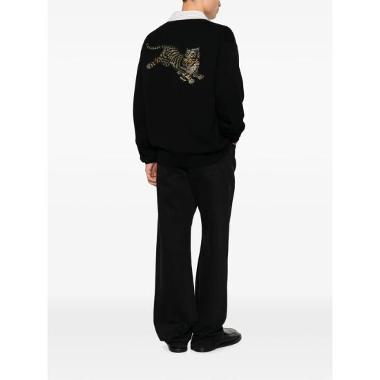 26FW 겐조 가디건 FG65CA8213FN 99J BLACK - KENZO