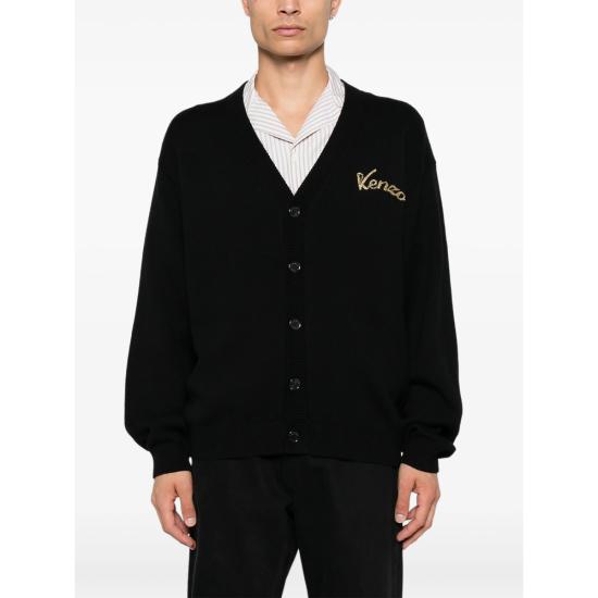 26FW 겐조 가디건 FG65CA8213FN 99J BLACK - KENZO