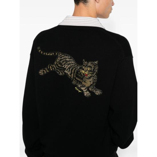 26FW 겐조 가디건 FG65CA8213FN 99J BLACK - KENZO