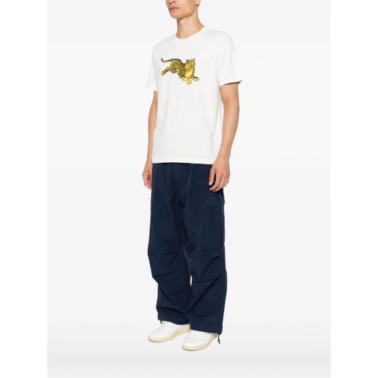 26FW 겐조 반팔 티셔츠 FG65TS1654SG 02 WHITE - KENZO