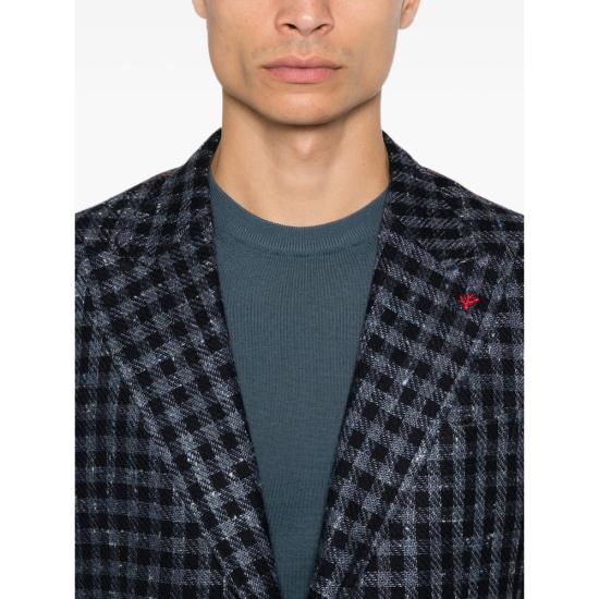 26FW 이사이아 수트 자켓 2119L HB1GKI 810 BLUE BLACK - ISAIA