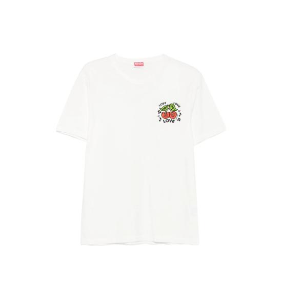 26FW 겐조 반팔 티셔츠 FG65TS1584SG 02 WHITE