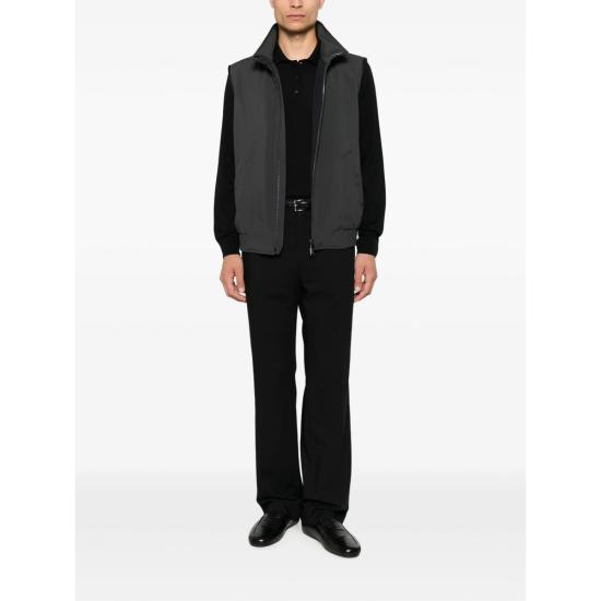 26FW 카날리 폴로 티셔츠 MK02353 C1123 100 BLACK - CANALI
