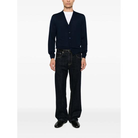 26FW 카날리 스웨터 MK02353 C1127 301 BLUE - CANALI