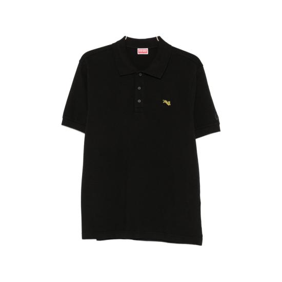 26FW 겐조 폴로 티셔츠 FG65PO1594PU 99J BLACK