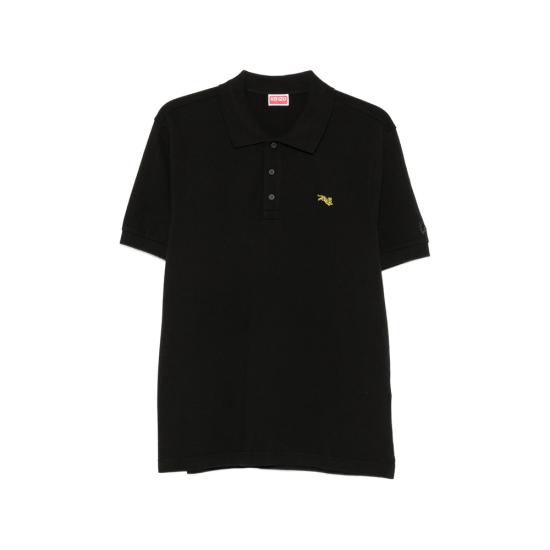 26FW 겐조 폴로 티셔츠 FG65PO1594PU 99J BLACK