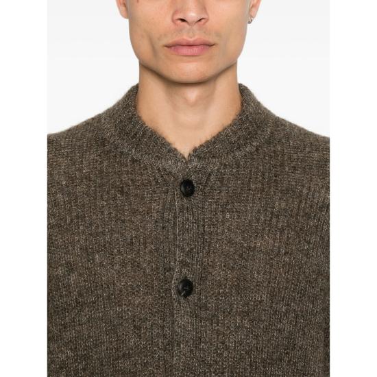 26FW 조르지오 아르마니 가디건 AF30082 GM004723 F1018 BROWN - GIORGIO ARMANI