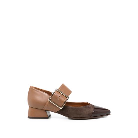 26FW 치에 미하라 힐/펌프스 HEBAS49 TAUPE BROWN NEUTRALS