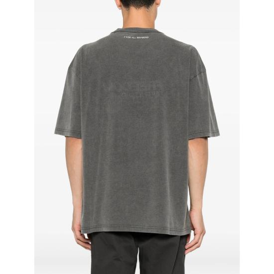 26FW 세븐포올맨카인드 반팔 티셔츠 7MEN0H50 GRAPHIC 3VD GREY - 7 FOR ALL MANKIND