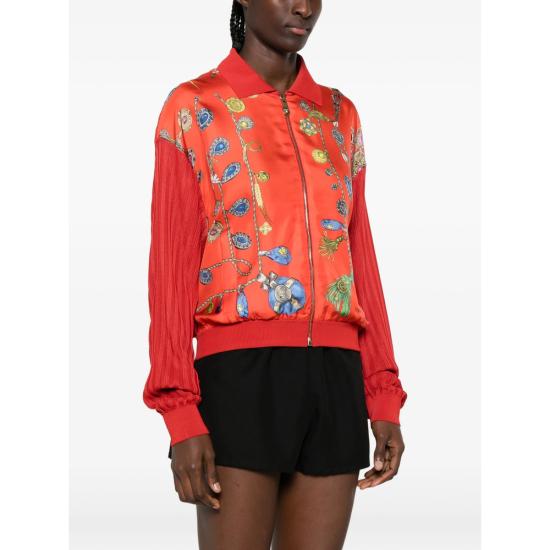 26FW 베르사체 가디건 1A18344 1025781 5R860 RED - VERSACE