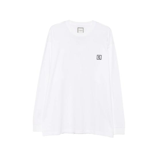 26SS 우영미 긴팔 티셔츠 W261TS51 712W WHITE