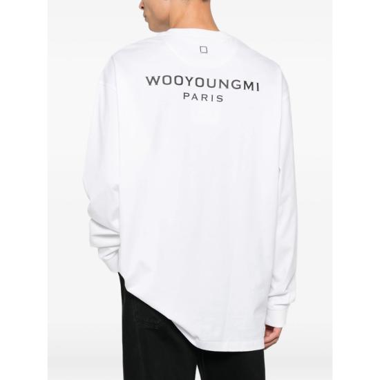 26SS 우영미 긴팔 티셔츠 W261TS51 712W WHITE - WOOYOUNGMI