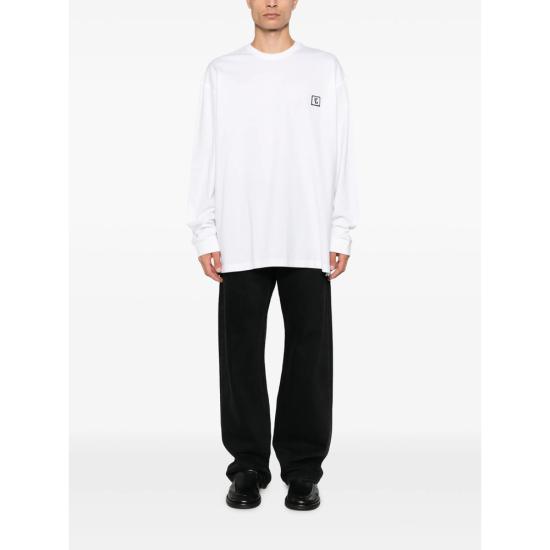 26SS 우영미 긴팔 티셔츠 W261TS51 712W WHITE - WOOYOUNGMI