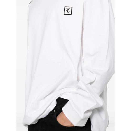 26SS 우영미 긴팔 티셔츠 W261TS51 712W WHITE - WOOYOUNGMI