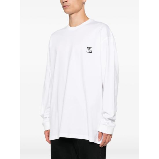 26SS 우영미 긴팔 티셔츠 W261TS51 712W WHITE - WOOYOUNGMI