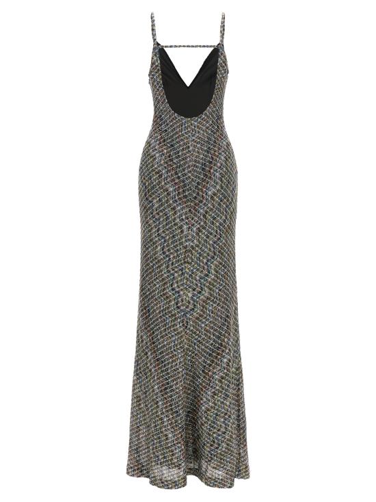 26FW 미소니 롱 원피스 DS26WG0TBC006DSMSPW Multicolor - MISSONI