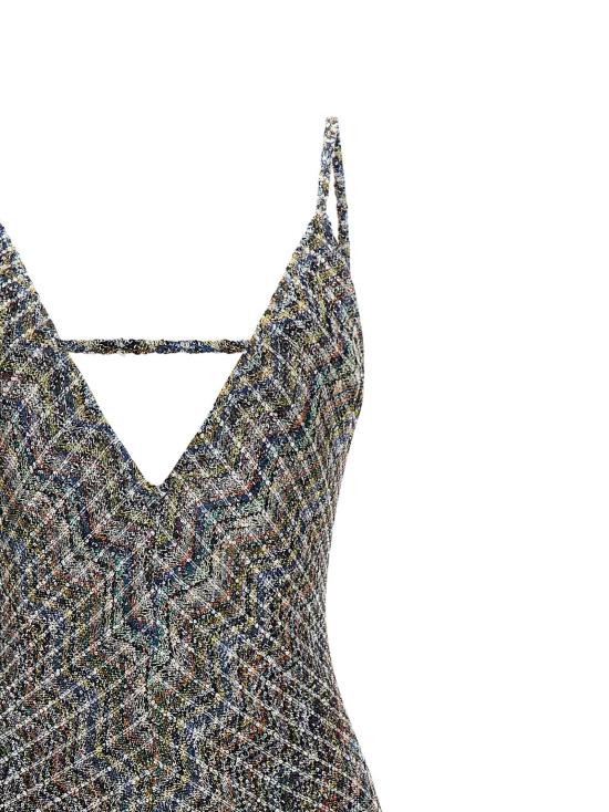 26FW 미소니 롱 원피스 DS26WG0TBC006DSMSPW Multicolor - MISSONI