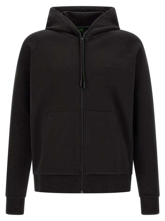 26FW 휴고보스 후드 티셔츠 50565305001 Black