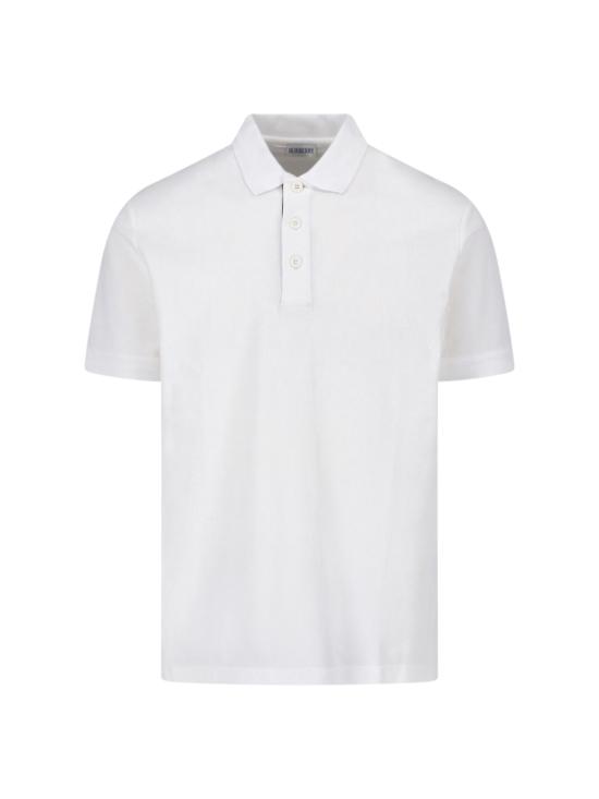 26FW 버버리 코튼 폴로셔츠 8126937 A1464 White