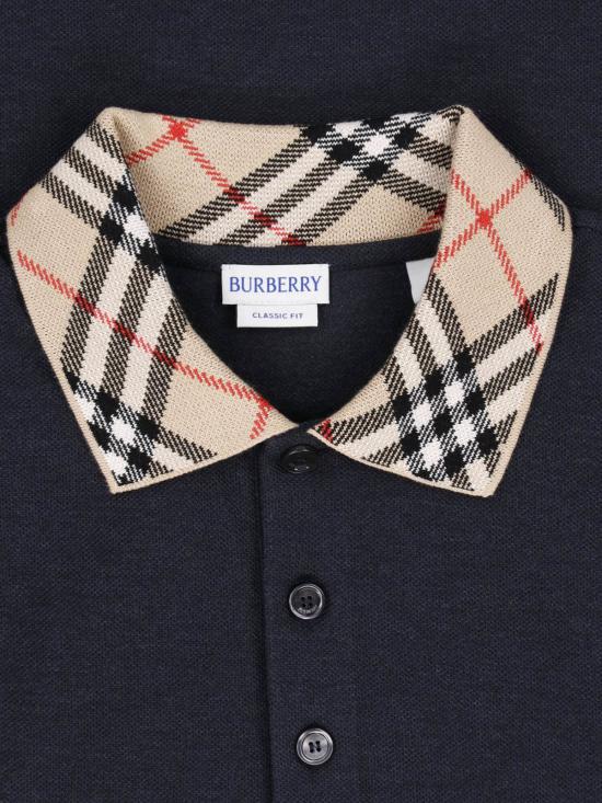 26FW 버버리 폴로 티셔츠 8133201 A2136 Grey - BURBERRY