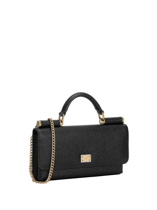 26FW 돌체앤가바나 Dauphine-print calfskin 미니백 BI3280 A100180999 NERO - DOLCE & GABBANA