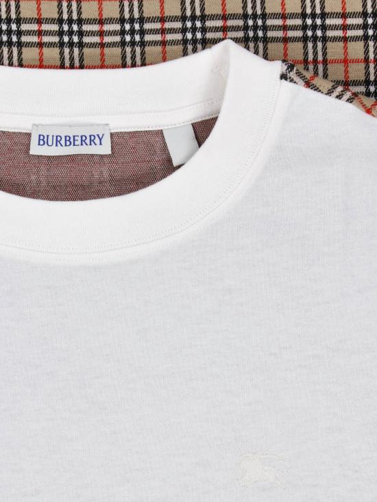 26FW 버버리 반팔 티셔츠 8127609 B7078 White - BURBERRY