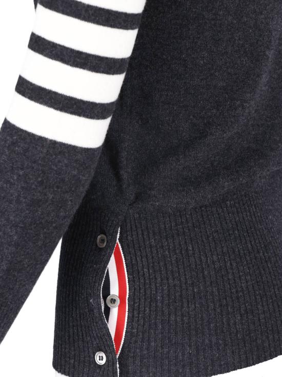26FW 톰브라운 가디건 FKC002A 00011 025 Grey - THOM BROWNE