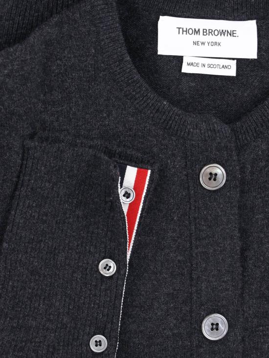 26FW 톰브라운 가디건 FKC002A 00011 025 Grey - THOM BROWNE