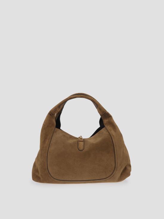 25FW 구찌 소프트빗 맥시 숄더백 837466AAFLB 2118 PEPPER BR - GUCCI