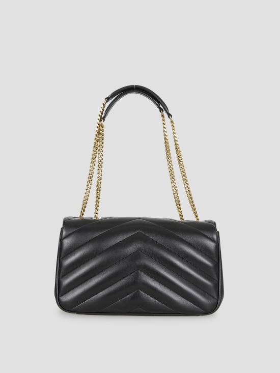 25FW 생로랑 루루 마틀라세 램스킨 미디움 숄더백 801439AAEAX 1000 - SAINT LAURENT