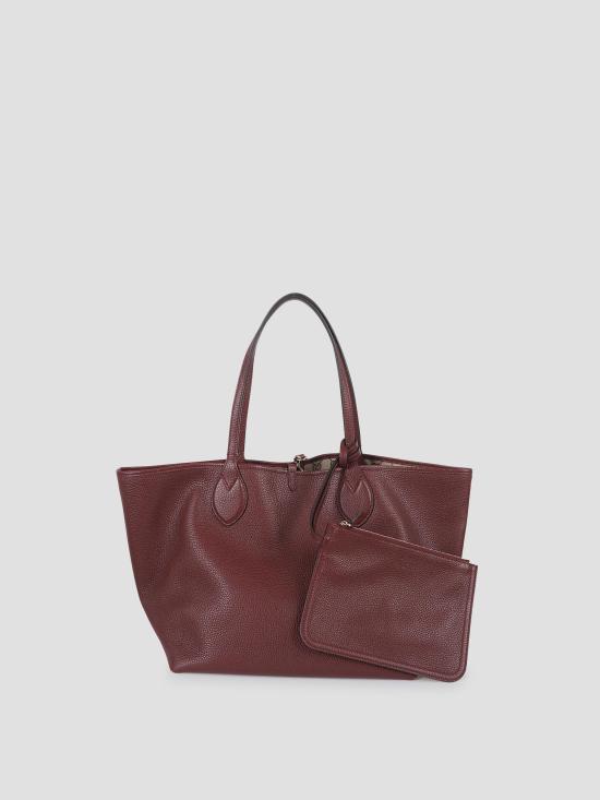 25FW 구찌 토티시마 리버서블 미디엄 토트백 839112AAFEQ 6258 RED ANCOR B EBONY - GUCCI