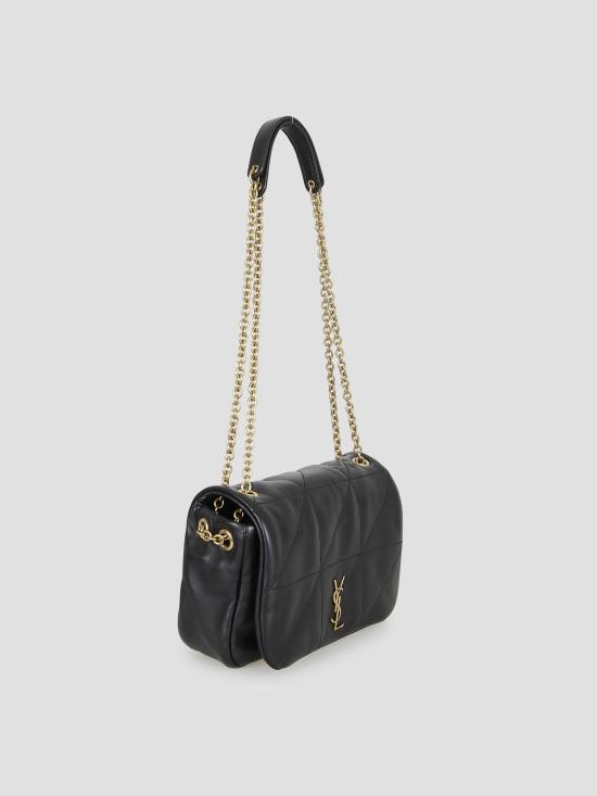 25FW 생로랑 램스킨 제이미 4.3 미니백 766754AAB32 1000 - SAINT LAURENT