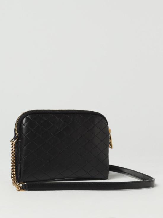25FW 생로랑 퀼티드 램스킨 가비 지퍼 파우치 7336671EL07 1000 - SAINT LAURENT