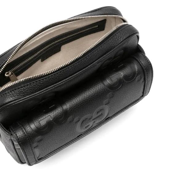 25FW 구찌 GG 점보 로고 크로스백 794088AABY0 1000 BLACK - GUCCI