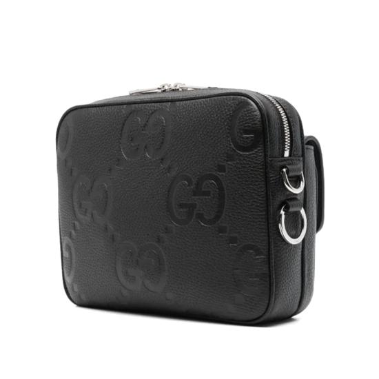 25FW 구찌 GG 점보 로고 크로스백 794088AABY0 1000 BLACK - GUCCI