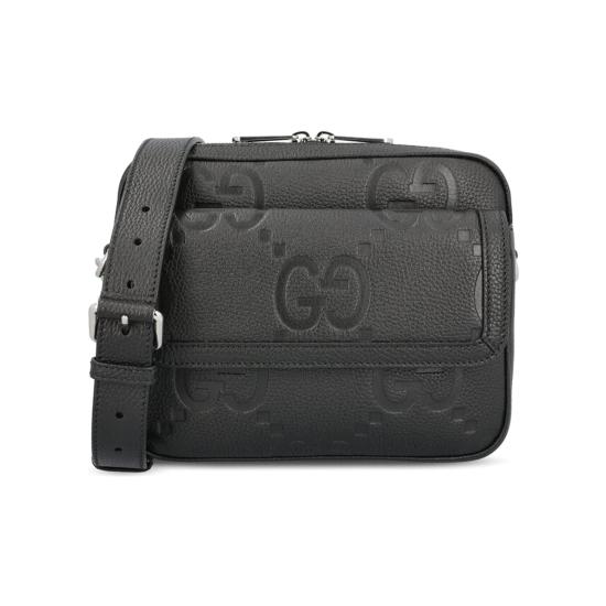 25FW 구찌 GG 점보 로고 크로스백 794088AABY0 1000 BLACK - GUCCI